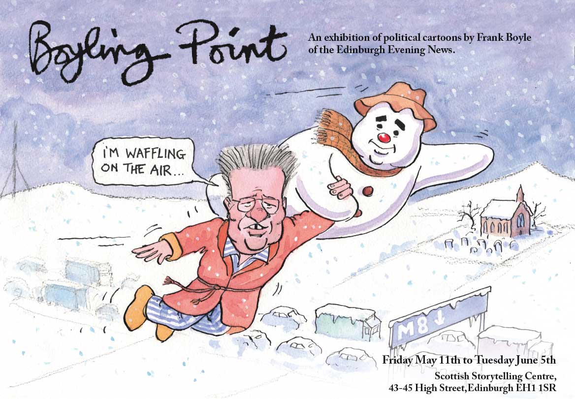 Frank Boyle Political Cartoon Exhibition